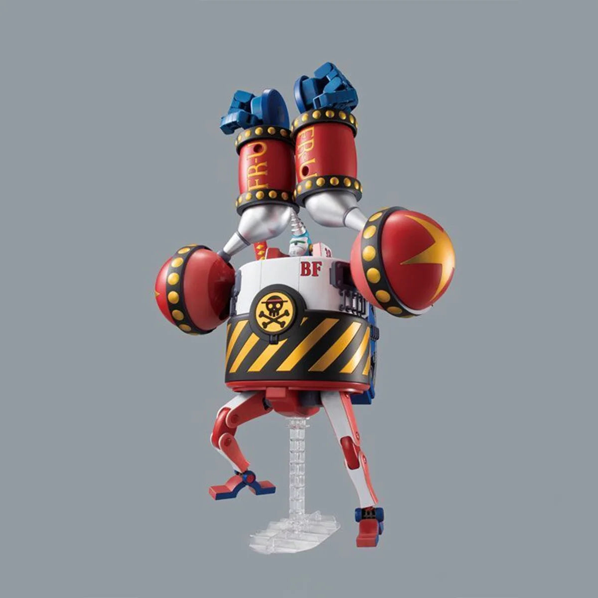 Bandai Genuine One Piece Model Kit Iron Pirates BF38 General Franky Action Figure Joints Movable Assembly Model Boys Toys Gifts