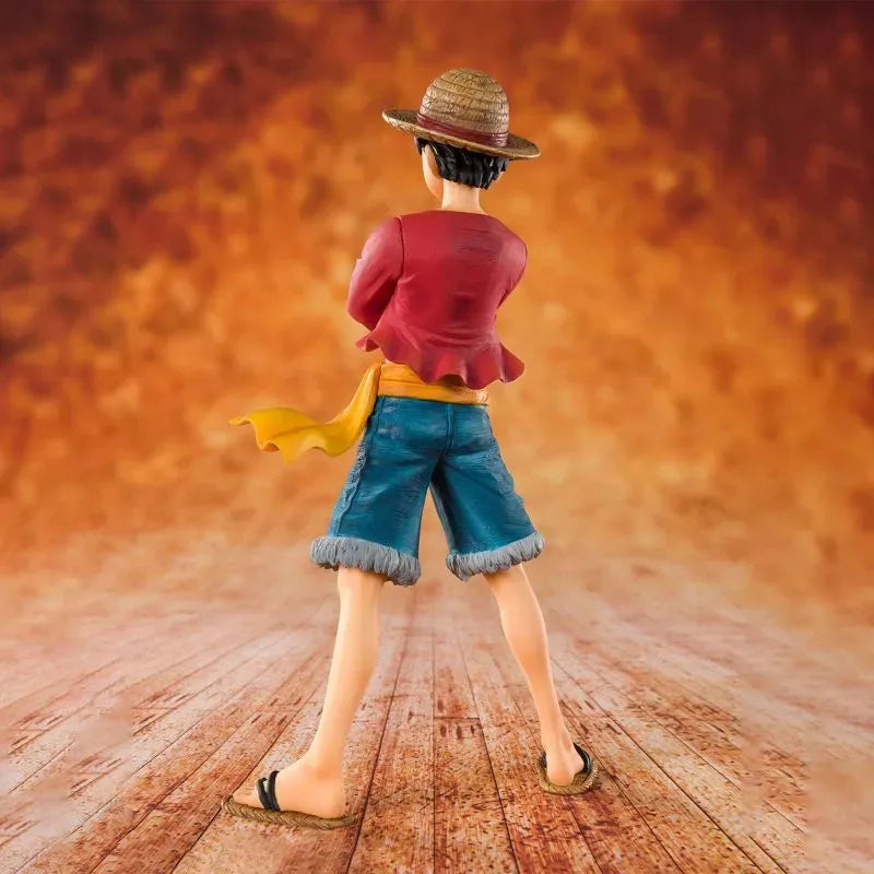 Bandai Genuine One Piece Model Kit Figuarts Zero Monkey D. Luffy Anime Action Figure Joints Movable Model Toys Christmas Gifts