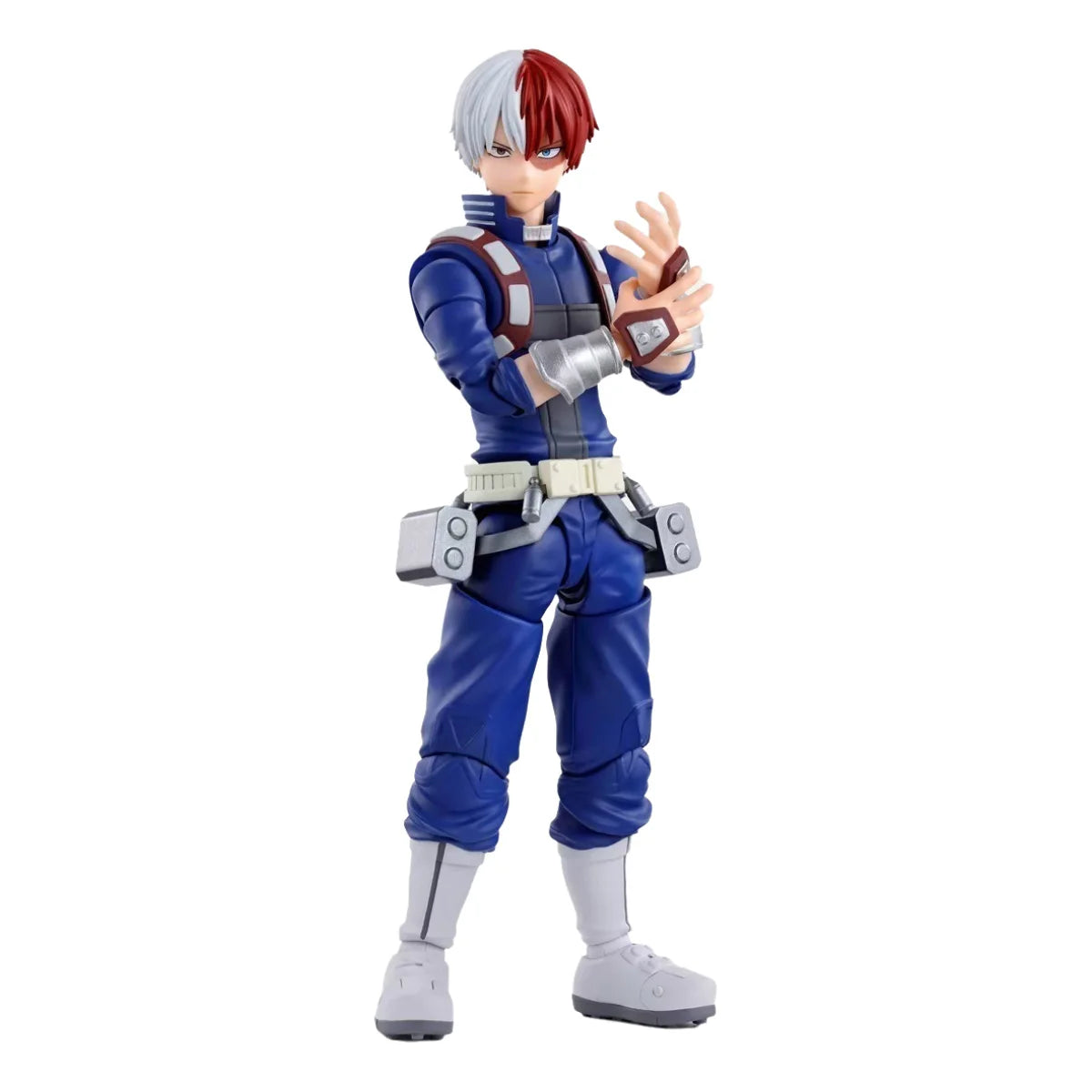 Bandai Genuine My Hero Academia Model Kit SHF Todoroki Shoto Joints Movable Action Figures Collection Finished Model Toys Gifts