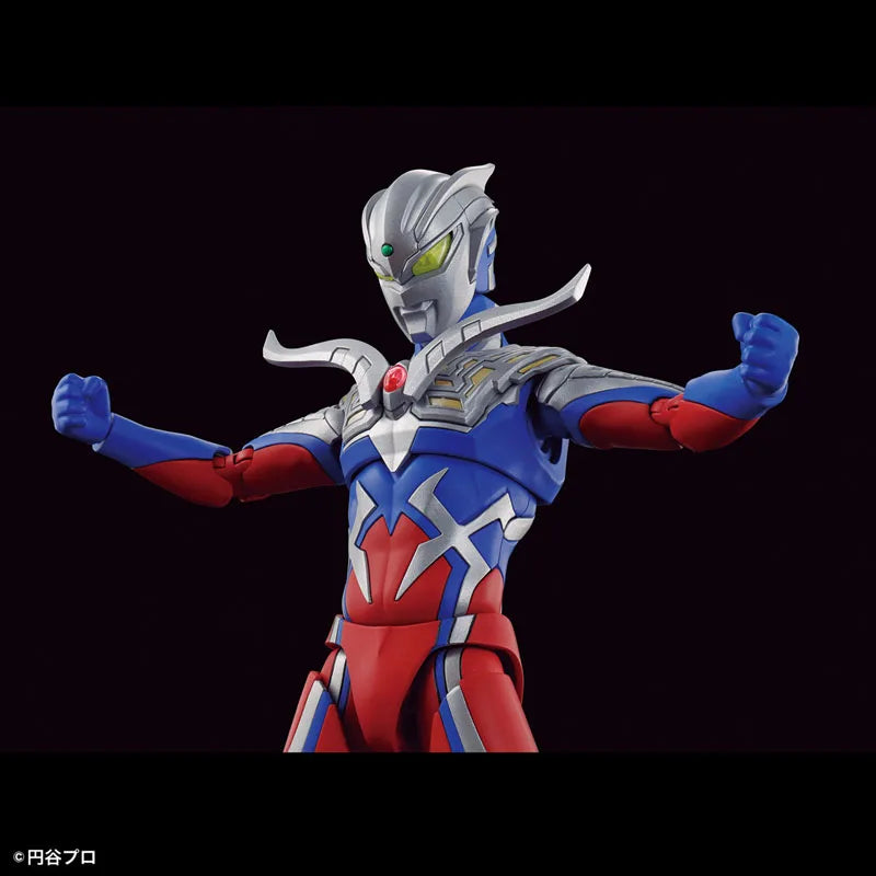 Bandai Genuine Ultraman Zero Model Kit Figure-rise Standard Ultraman Zero Action Figures Assembly Model Toys Christmas Gifts