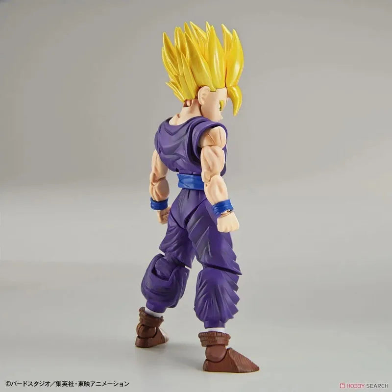 Bandai Genuine Dragon Ball Model Kit Figure-rise Standard Super Saiyan 2 Son Gohan Action Figures Assembly Model Boys Toys Gifts