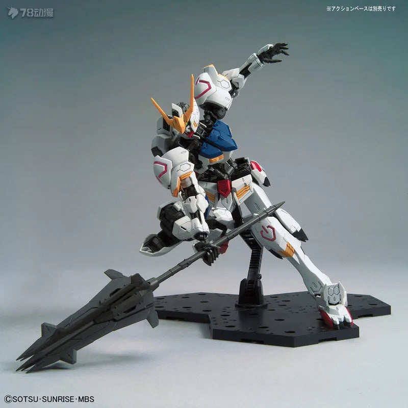 Bandai Genuine Gundam Model Kit MG 1/100 ASW-G-08 Gundam Barbatos Action Figures Collection Assembly Model Toys Christmas Gifts