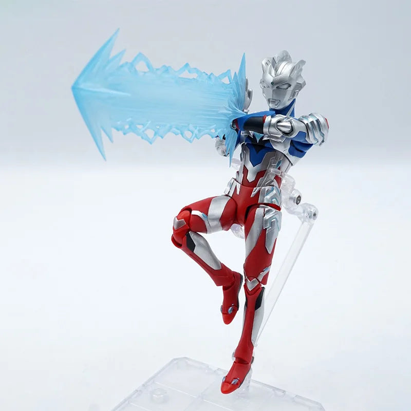 Bandai Genuine Ultraman Z Model Kit Anime Figures SHF Ultraman Z Alpha Edge Action Figure Collection Model for Kids Toys Gifts