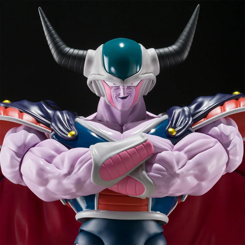 Bandai Genuine Dragon Ball Z Model Kit Anime Figures SHF King Cold Anime Action Figure Collection Model Children's Toys Gifts