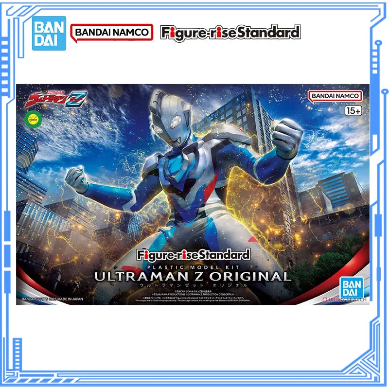 Bandai Genuine Ultraman Z Model Kit Figure-rise Standard Ultraman Z Original Action Figures Assembly Model Toys Christmas Gifts