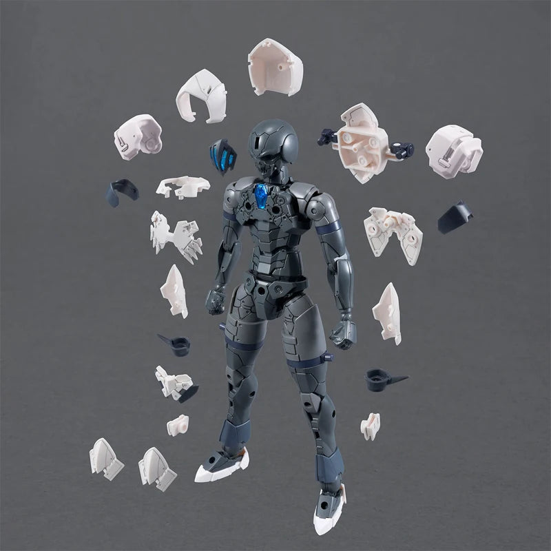 Bandai Genuine 30 Minutes Fantasy Model Kit Anime Figures 30MF Rosan Assassin Action Figure Collection Model for Boys Toys Gifts