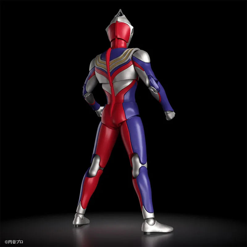 Bandai Genuine Ultraman Tiga Model Kit Figure-rise Standard Ultraman Tiga Multi Type Action Figures Assembly Model Toys Gifts