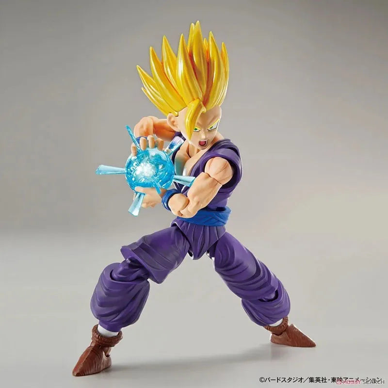 Bandai Genuine Dragon Ball Model Kit Figure-rise Standard Super Saiyan 2 Son Gohan Action Figures Assembly Model Boys Toys Gifts