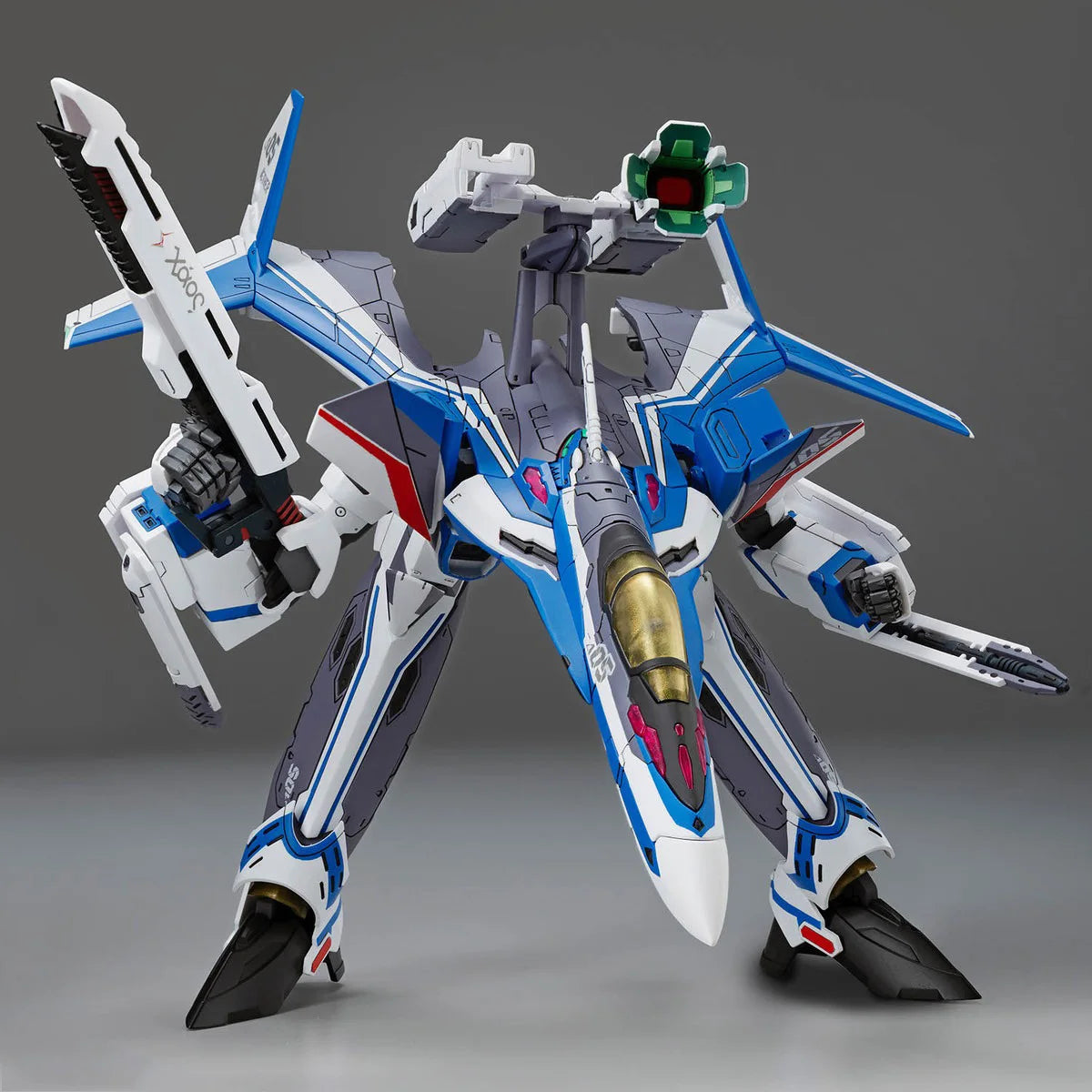 Bandai Genuine Macross Model Kit HG 1/100 VF-31J Siegfried Hayate Immelmann Use Acrion Figure Assembly Model for Boys Toys Gifts