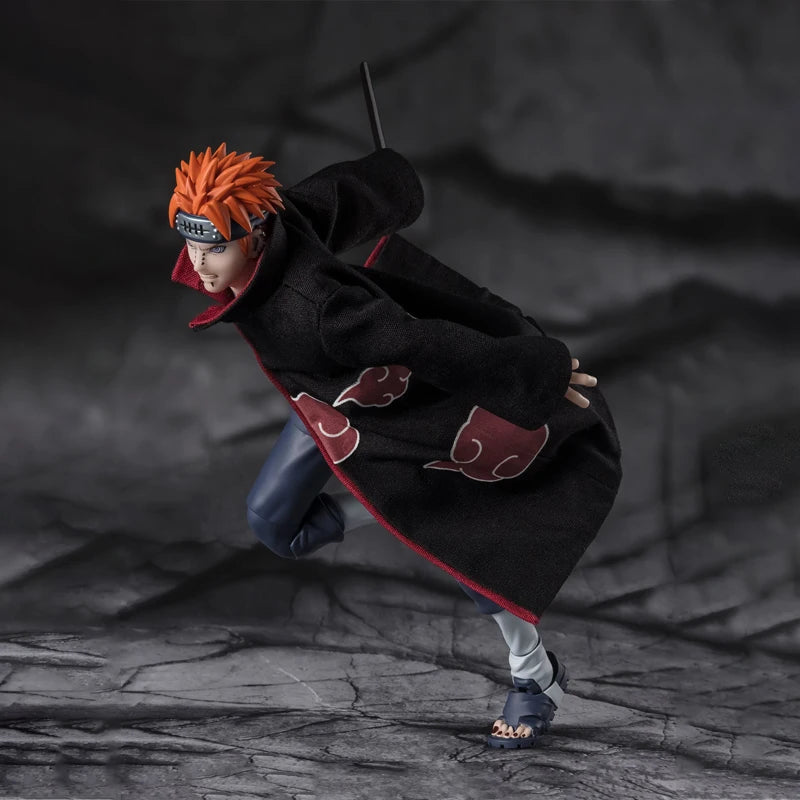Bandai Genuine Naruto Model Kit Anime Figures SHF Pain Tendo The Six Paths Action Figure Collection Model for Kids Toys Gifts