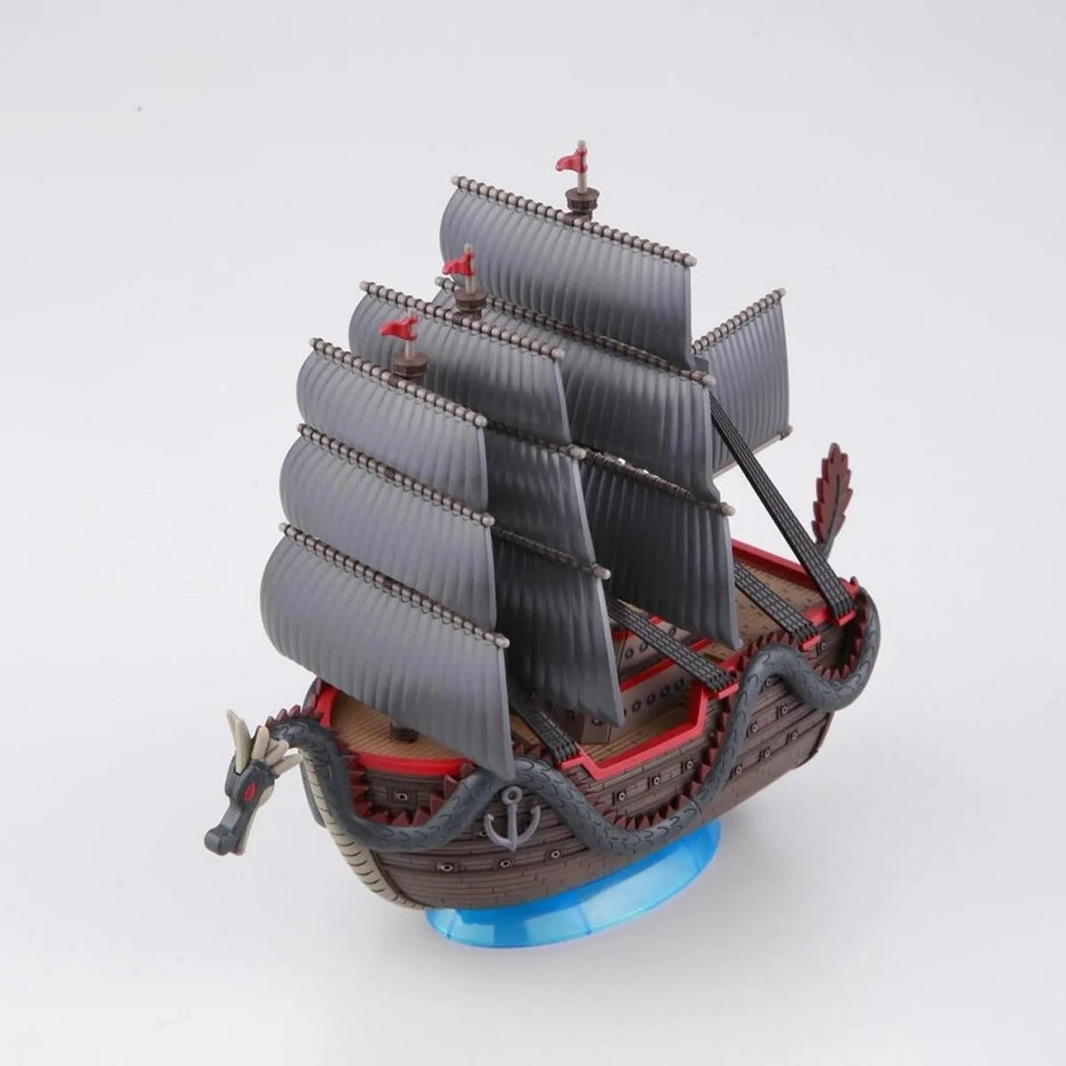 Bandai Genuine One Piece Model Kit Anime Figures Grand Ship Dragon's Ship Action Figures Collection Assembly Model Toys Gifts