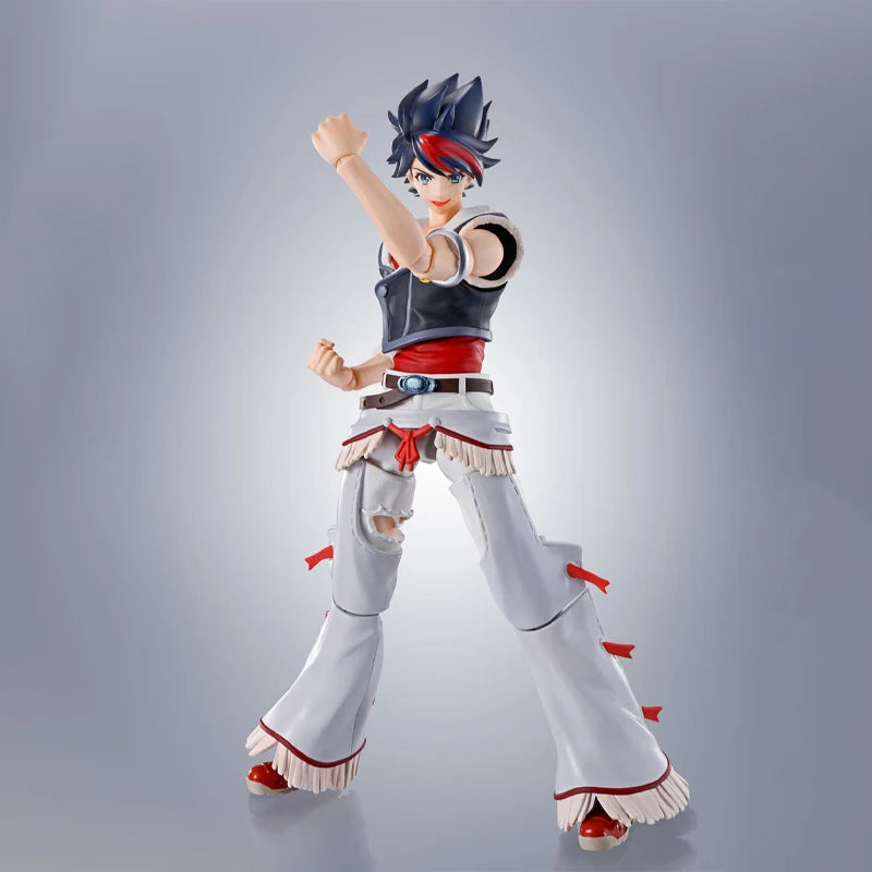 Bandai Genuine Back Arrow Model Kit Anime Figures SHF Back Arrow Action Figure Collection Model Children's Toys Christmas Gifts