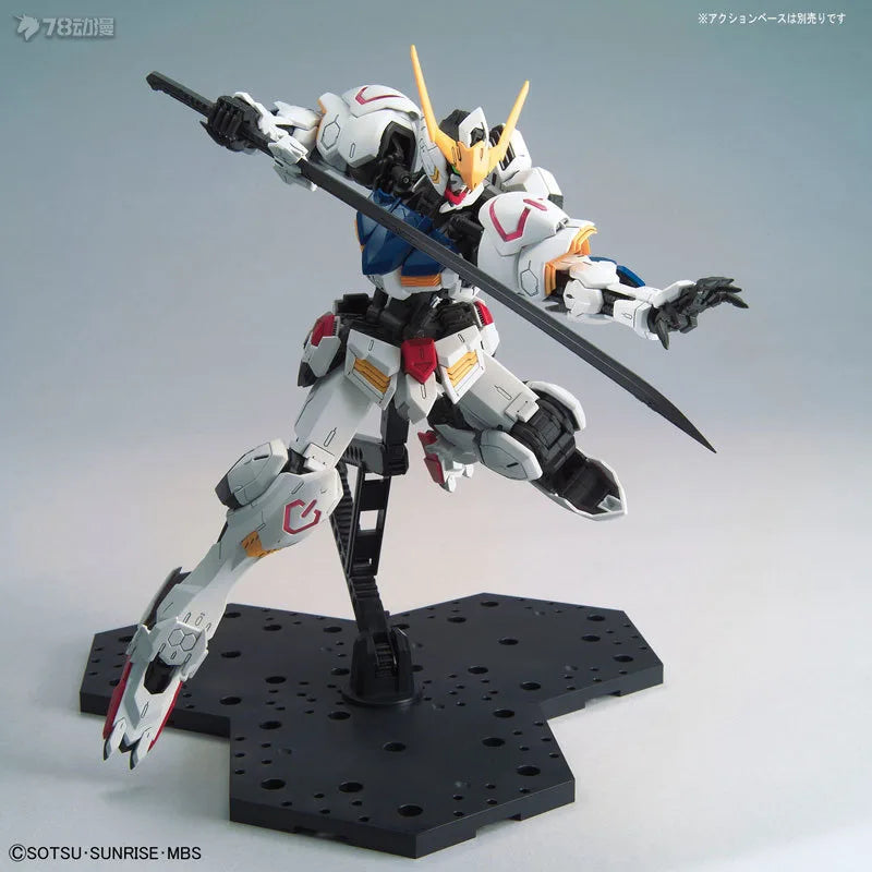 Bandai Genuine Gundam Model Kit MG 1/100 ASW-G-08 Gundam Barbatos Action Figures Collection Assembly Model Toys Christmas Gifts