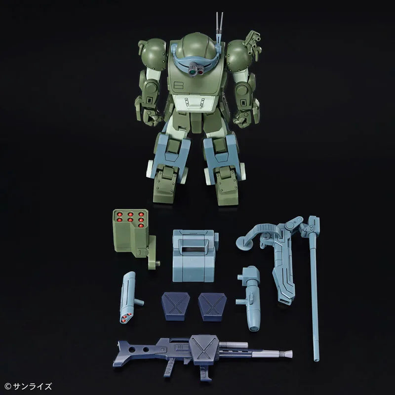 Bandai Genuine Armored Trooper Votoms Model Kit HG ATM-09-DD Burglarydog Action Figures Assembly Model Boys Toys Christmas Gifts