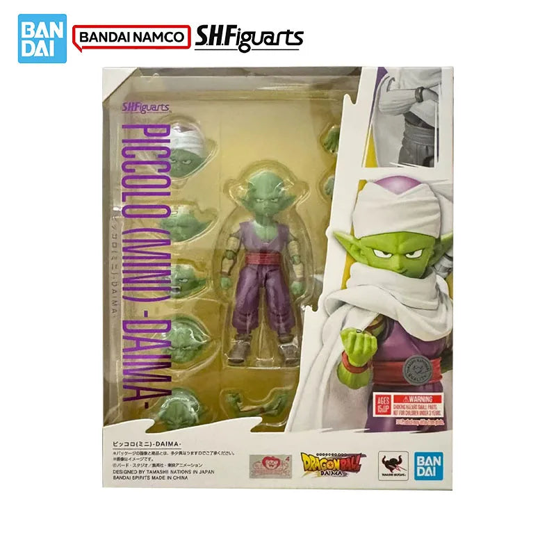 Bandai Genuine Dragon Ball DAIMA Model Kit Anime Figures SHF Piccolo MINI DAIMA Action Figure Collection Model Kids Toys Gifts