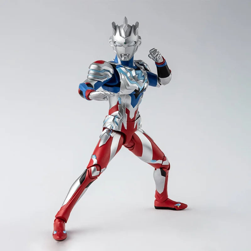 Bandai Genuine Ultraman Z Model Kit Anime Figures SHF Ultraman Z Alpha Edge Action Figure Collection Model for Kids Toys Gifts