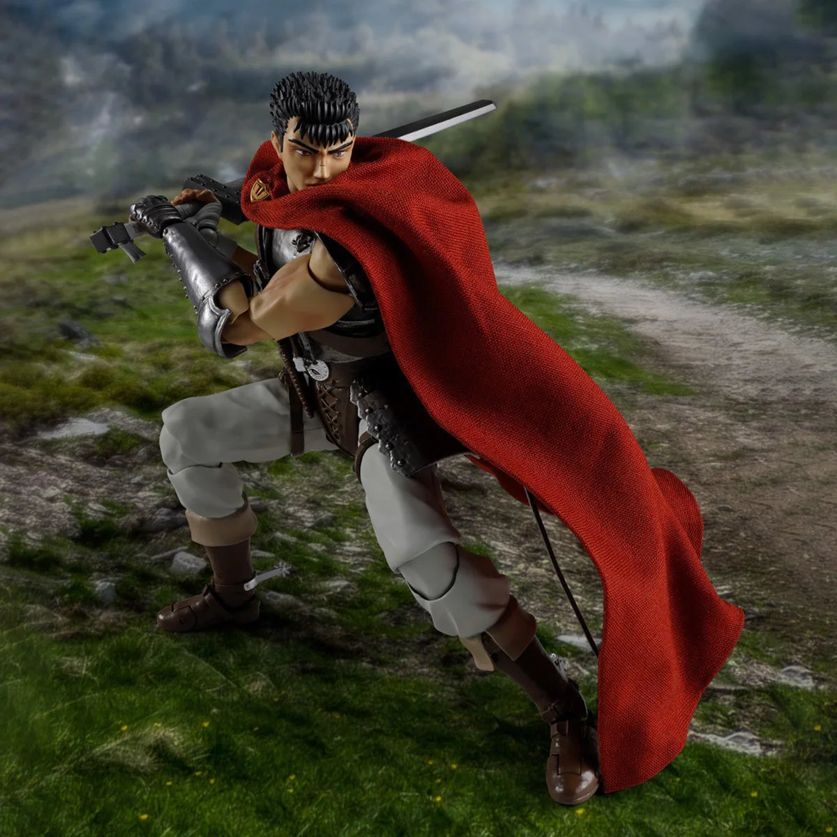 Bandai Genuine Berserk Model Kit S.H.Figuarts Guts The Band Of The Hawk Action Figure Joints Movable Collection Model Toys Gifts