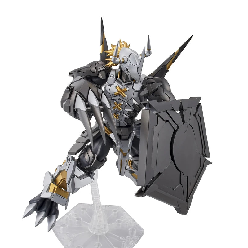 Bandai Genuine Digimon Model Kit Anime Figures Figure-rise Standard Black War Greymon Action Figure Collection Model Toys Gifts