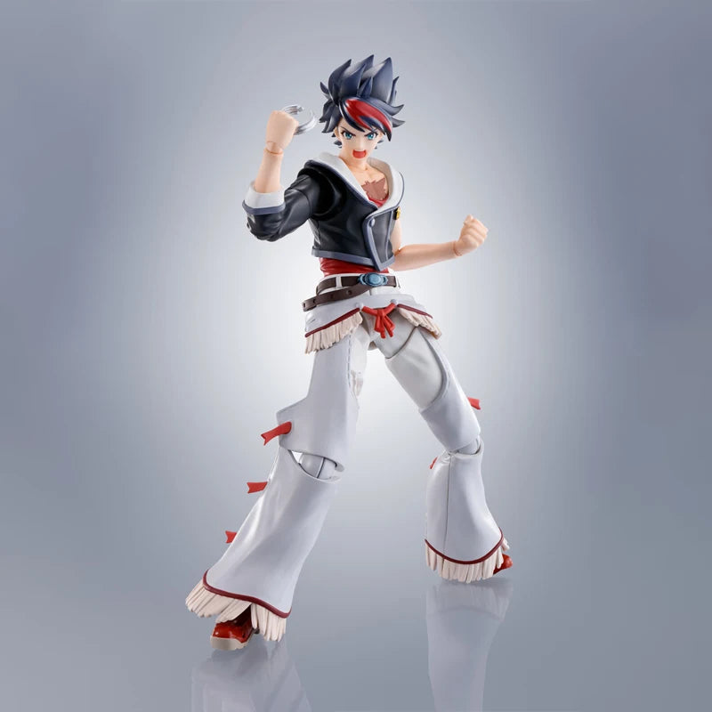Bandai Genuine Back Arrow Model Kit Anime Figures SHF Back Arrow Action Figure Collection Model Children's Toys Christmas Gifts