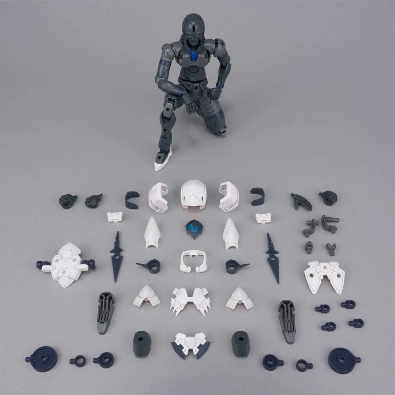 Bandai Genuine 30 Minutes Fantasy Model Kit Anime Figures 30MF Rosan Assassin Action Figure Collection Model for Boys Toys Gifts