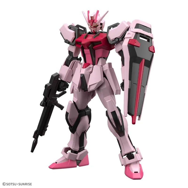 Bandai Genuine Gundam Model Kit EG 1/144 Lah Gundam Strike Rouge Strike Gundam Gunpla Action Figures Assembly Model Toys Gifts