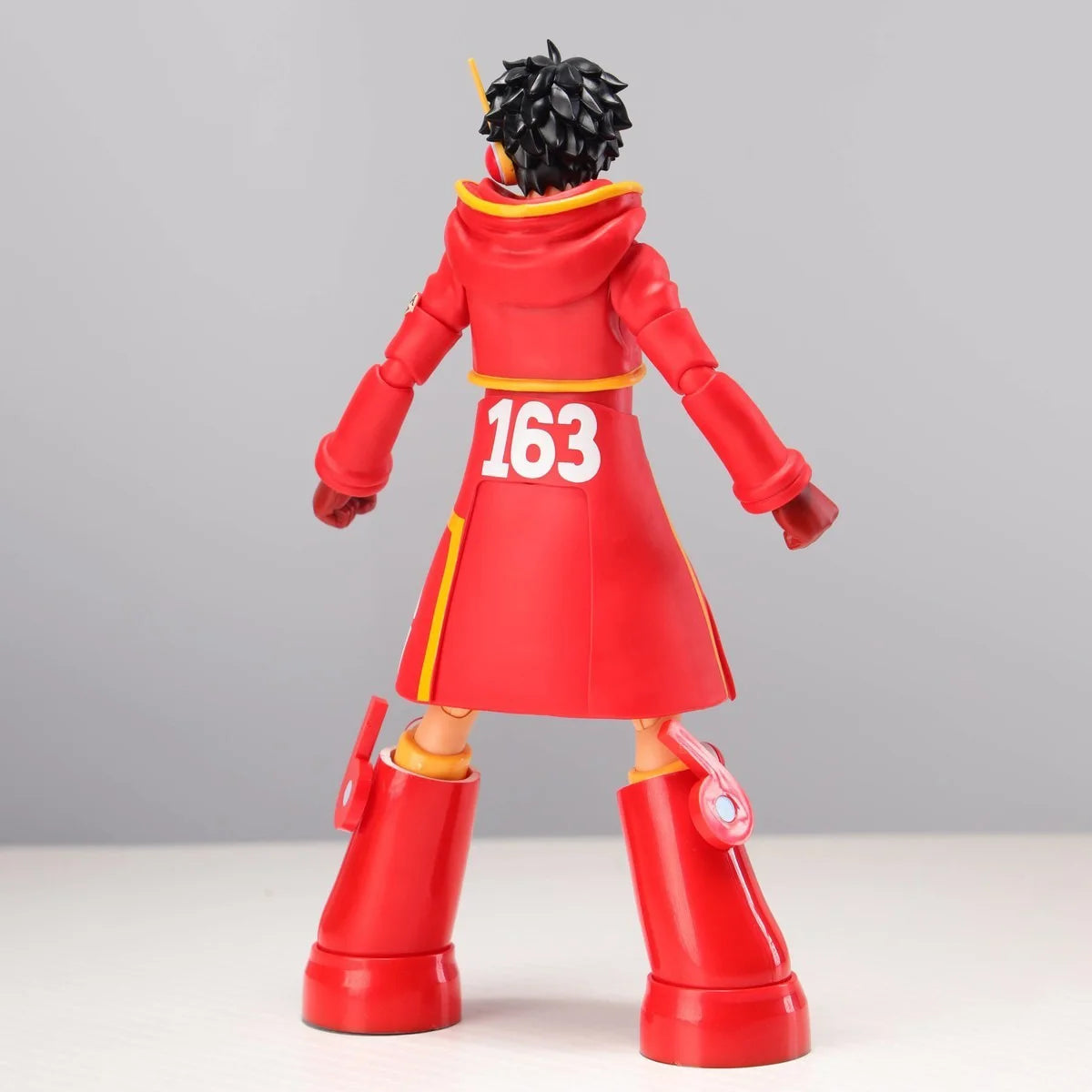 Bandai Genuine One Piece Model Kit SHF Luffy Future Island Egghead Joints Movable Action Figure Collection Model for Toys Gifts