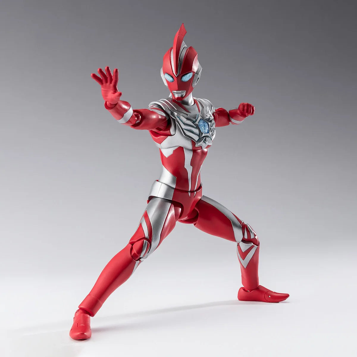 Bandai Genuine Ultraman Omega Model Kit Anime Figures SHF Ultraman Omega Action Figure Joints Movable Model for Boys Toys Gifts