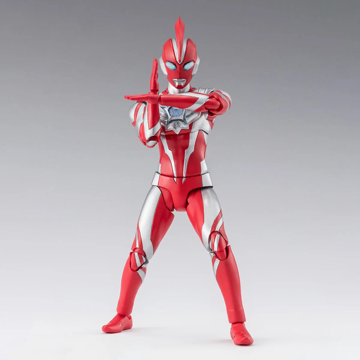 Bandai Genuine Ultraman Omega Model Kit Anime Figures SHF Ultraman Omega Action Figure Joints Movable Model for Boys Toys Gifts