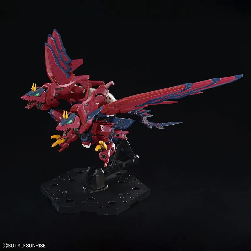 Bandai Genuine Gundam Model Kit RG 1/144 OZ-13MS Gundam Epyon Action Figures Collection Assembly Model for Toys Christmas Gifts