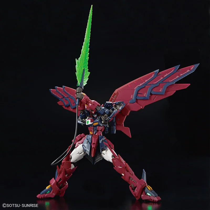 Bandai Genuine Gundam Model Kit RG 1/144 OZ-13MS Gundam Epyon Action Figures Collection Assembly Model for Toys Christmas Gifts