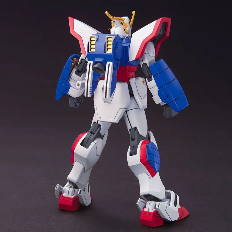 Bandai Genuine Gundam Model Kit Anime Figures HGUC GF13-017NJ Shining Gundam Action Figure Collection Model for Boys Toys Gifts