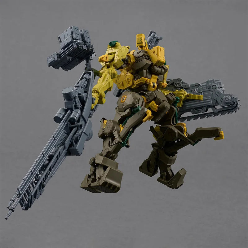 Bandai Genuine Armored Core 6 Model Kit Anime Figures 30MM Milk Tooth Action Figure Collection Model for Children's Toys Gifts