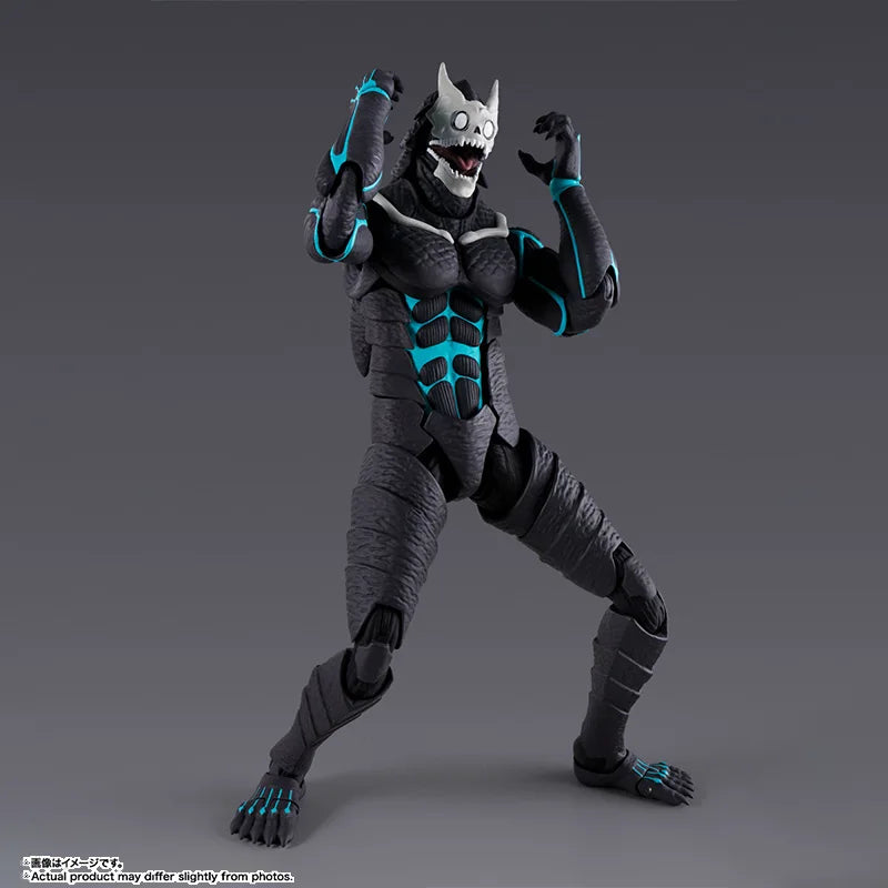 Bandai Genuine Kaiju No. 8 Model Kit Anime Figures SHF Kaiju No. 8 Action Figure Collection Model for Children's Toys Gifts