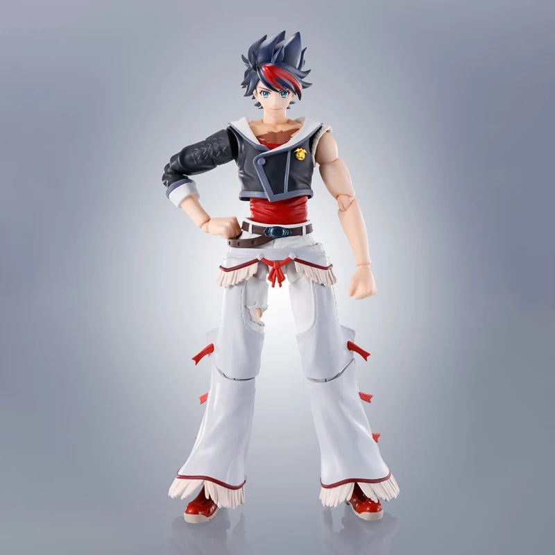 Bandai Genuine Back Arrow Model Kit Anime Figures SHF Back Arrow Action Figure Collection Model Children's Toys Christmas Gifts