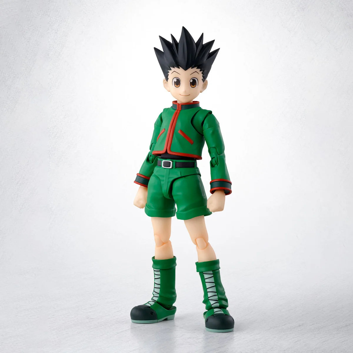 Bandai Genuine HUNTER×HUNTER Model Kit Anime Figures SHF Killua Zoldyck Gon Freecss Action Figure Joints Movable Model for Toys