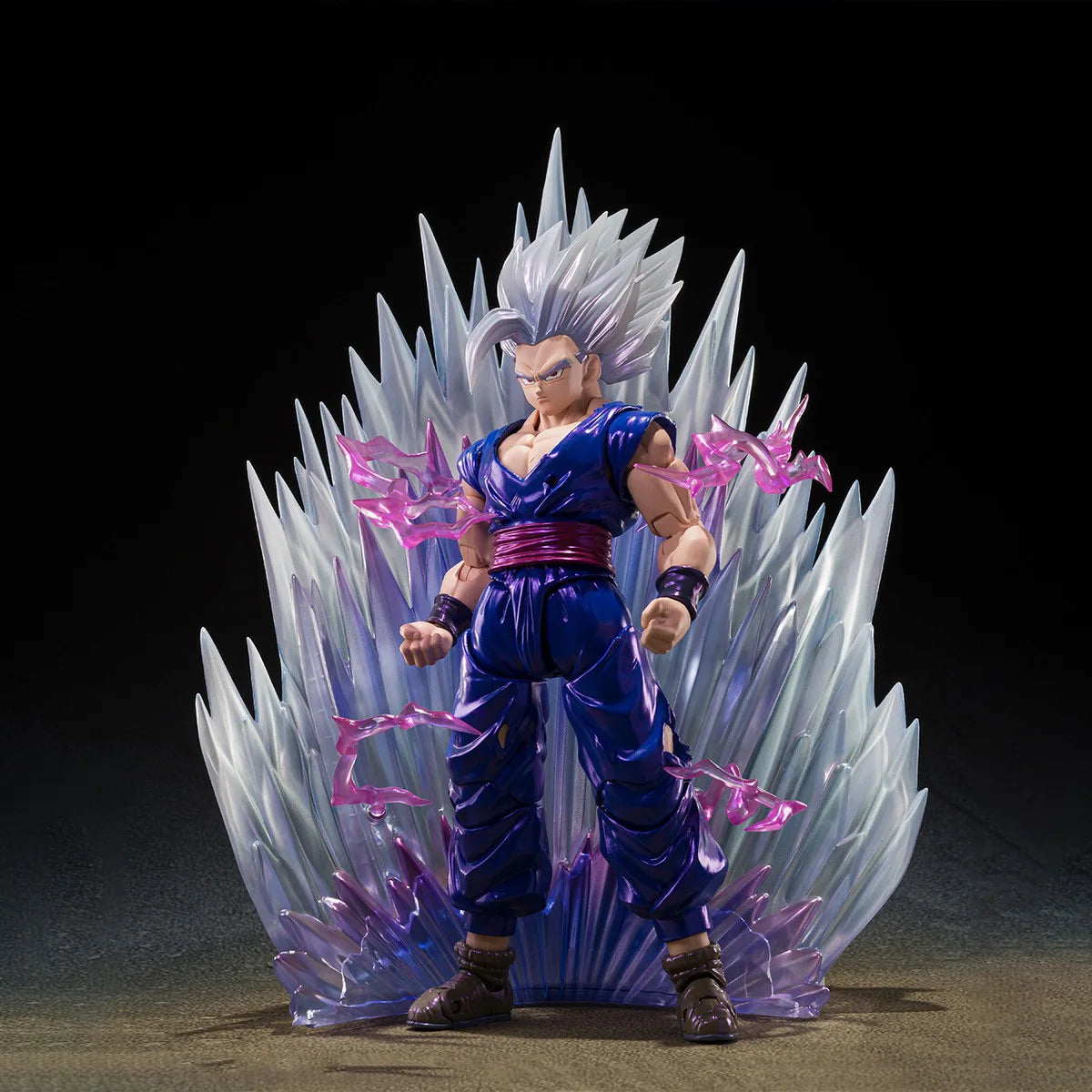 Bandai Genuine Dragon Ball Model Kit Anime Figures SHF Son Gohan Beast SDCC Action Figure Joints Movable Model Boys Toys Gifts