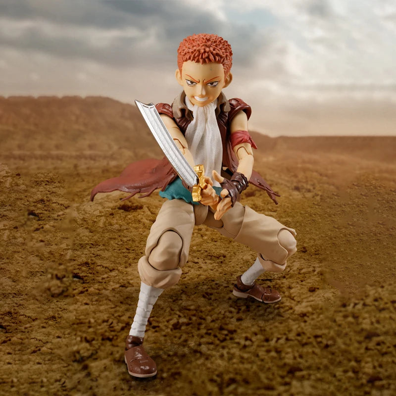 Bandai Genuine Berserk Model Kit Anime Figures SHF Isidro Action Figure Collection Model for Children's Toys Christmas Gifts