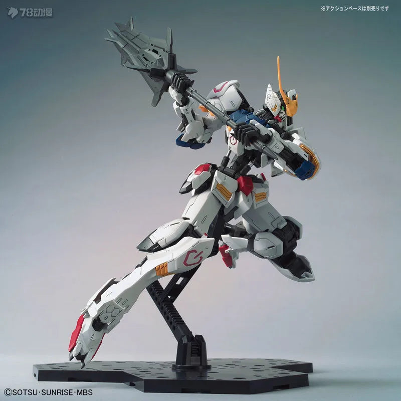 Bandai Genuine Gundam Model Kit MG 1/100 ASW-G-08 Gundam Barbatos Action Figures Collection Assembly Model Toys Christmas Gifts