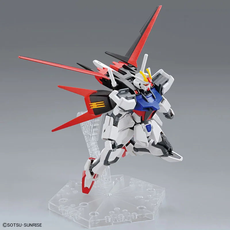 Bandai Genuine Gundam Model Kit EG 1/144 Lah Gundam Strike Rouge Strike Gundam Gunpla Action Figures Assembly Model Toys Gifts