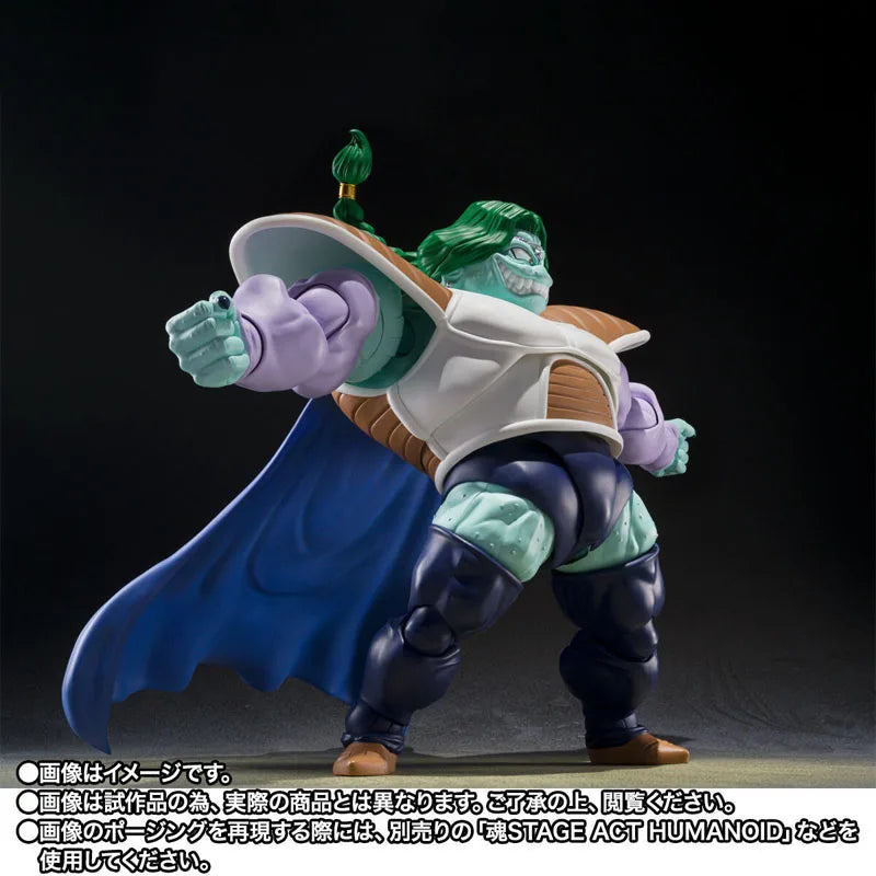 Bandai Genuine Dragon Ball Model Kit S.H.Figuarts Zarbon True Power Action Figure Joints Movable Collection Model for Boys Toys