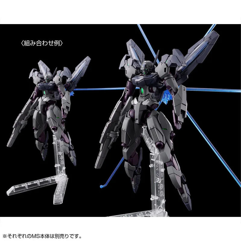 Bandai Genuine Gundam Model Kit HG TWFM 1/144 XGF-E3 Gundnode Gunpla Action Figures Assembly Model for Boys Toys Christmas Gifts