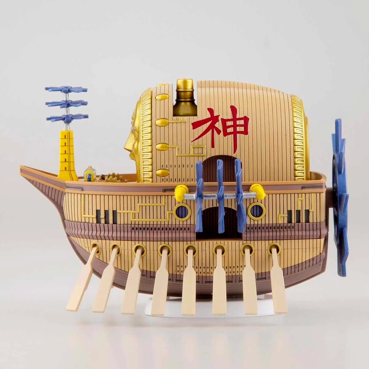 Bandai Genuine One Piece Model Kit Anime Figures Grand Ship ARK Maxim Action Figures Collection Assembly Model Boys Toys Gifts