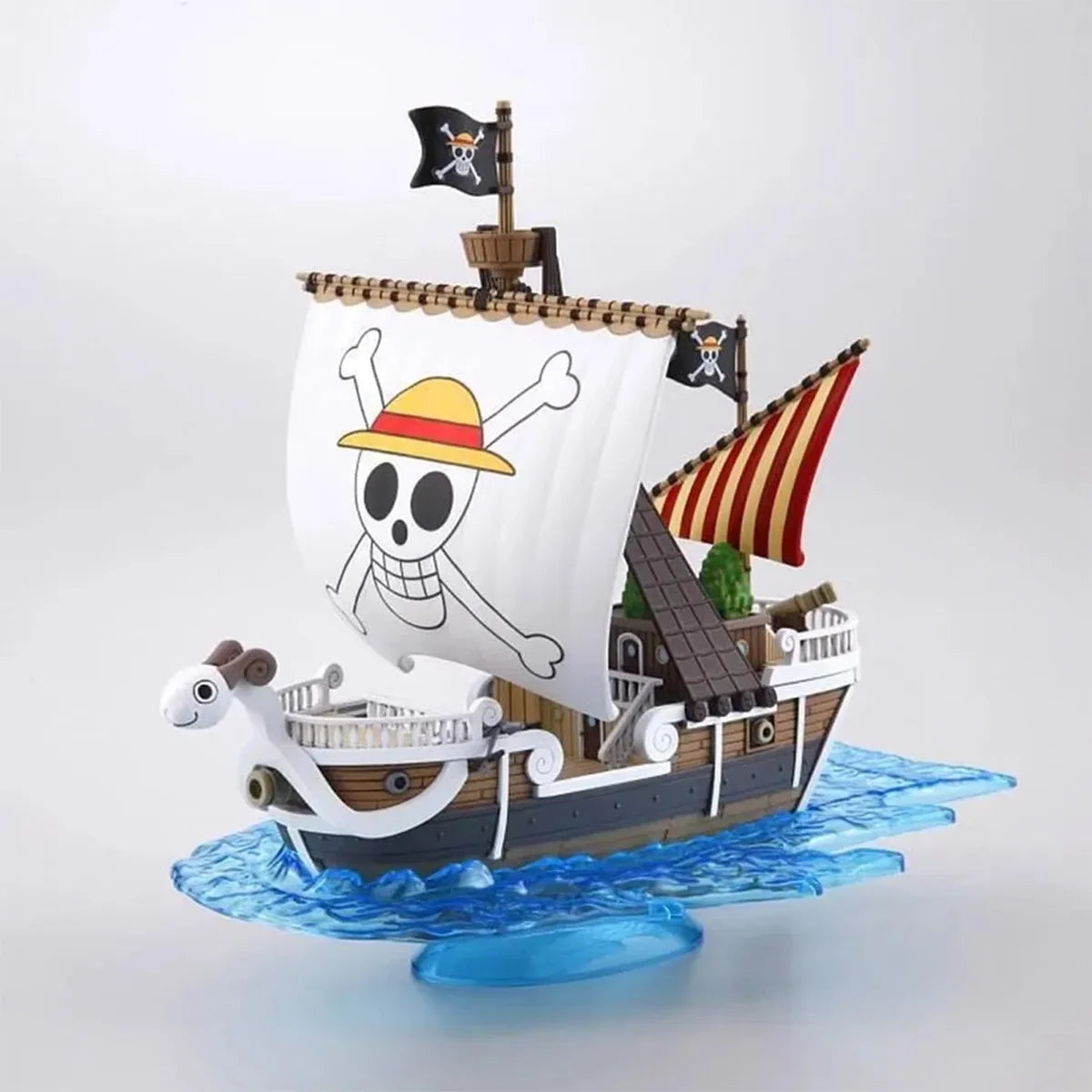 Bandai Genuine One Piece Model Kit Grand Ship Oro Jackson ARK Maxim Going Merry Dragon Ship Marine Warship Action Figure Toys