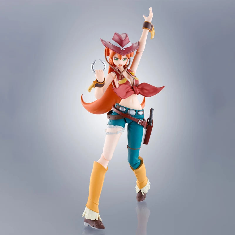 Bandai Genuine Back Arrow Model Kit Anime Figures SHF Elsha Lean Action Figure Collection Model Children's Toys Christmas Gifts