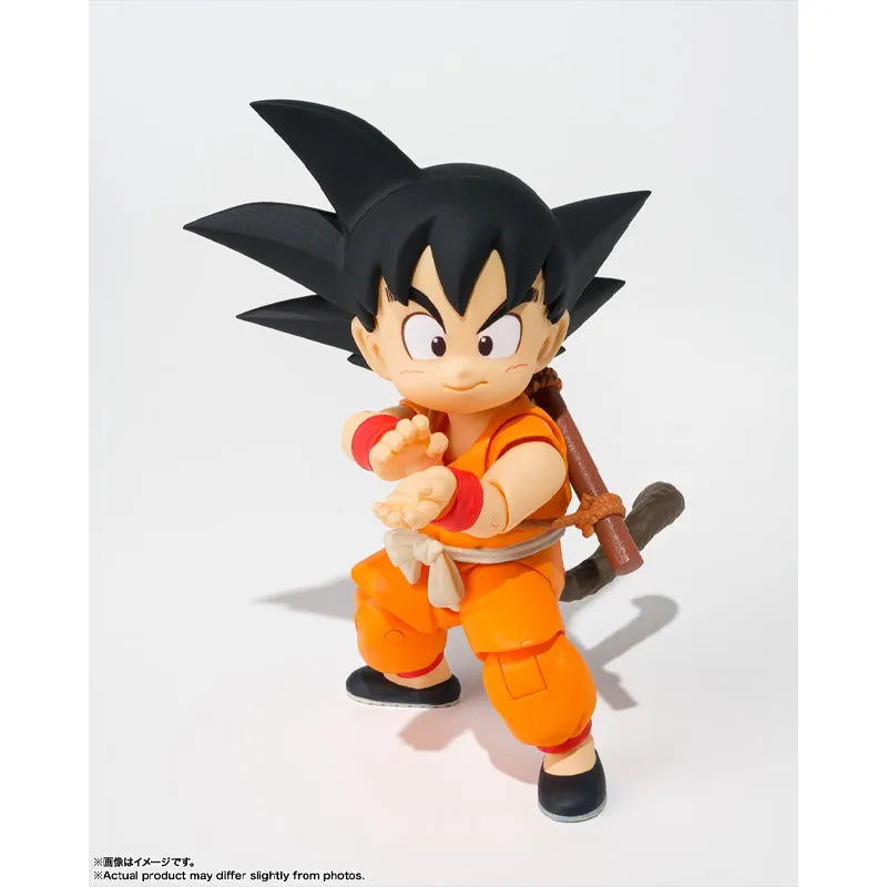 Bandai Genuine Dragon Ball Model Kit SHF Son Goku & Dragon 40th Anniversary Edition Anime Action Figure for Toys Christmas Gifts