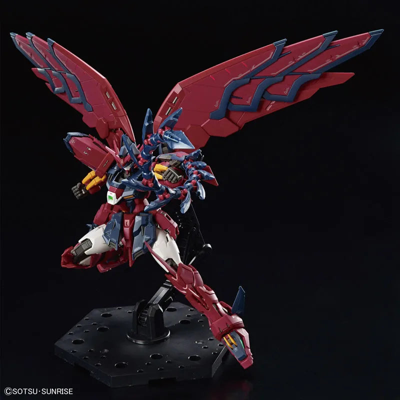 Bandai Genuine Gundam Model Kit RG 1/144 OZ-13MS Gundam Epyon Action Figures Collection Assembly Model for Toys Christmas Gifts