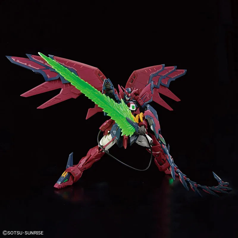 Bandai Genuine Gundam Model Kit RG 1/144 OZ-13MS Gundam Epyon Action Figures Collection Assembly Model for Toys Christmas Gifts
