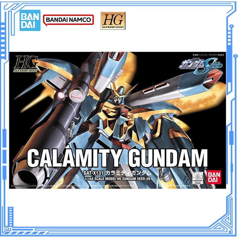 Bandai Genuine Gundam Model Kit HG 1/144 GAT-X131 Calamity Gundam Action Figure Collection Assembly Model Toys Christmas Gifts