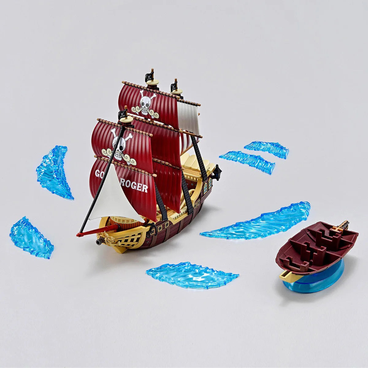 Bandai Genuine One Piece Model Kit Grand Ship Oro Jackson ARK Maxim Going Merry Dragon Ship Marine Warship Action Figure Toys