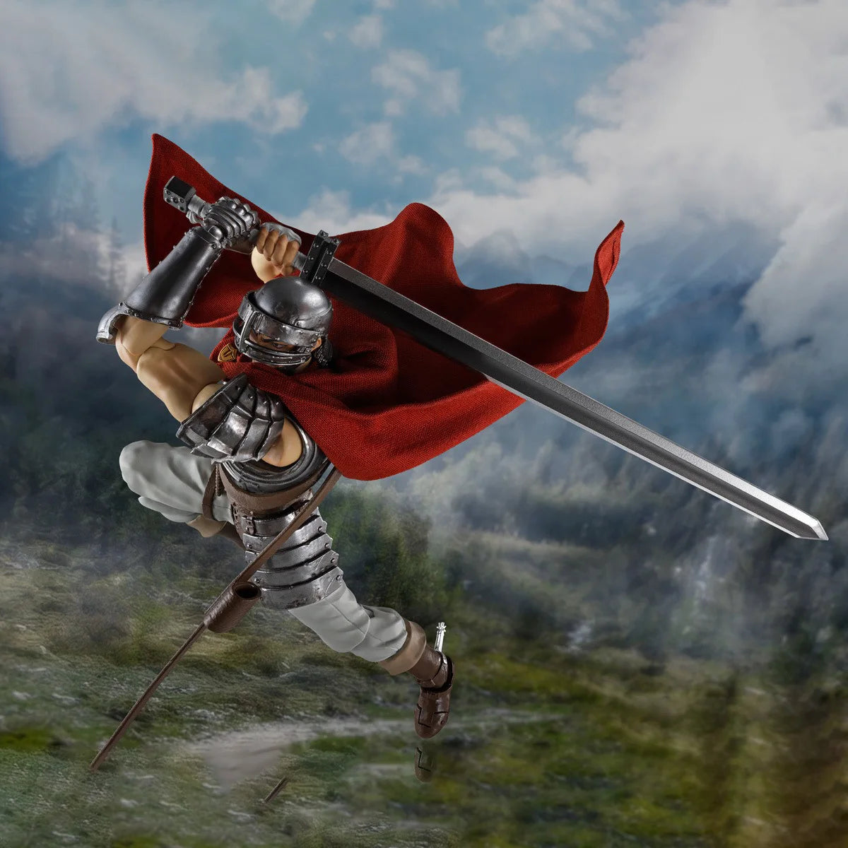 Bandai Genuine Berserk Model Kit S.H.Figuarts Guts The Band Of The Hawk Action Figure Joints Movable Collection Model Toys Gifts